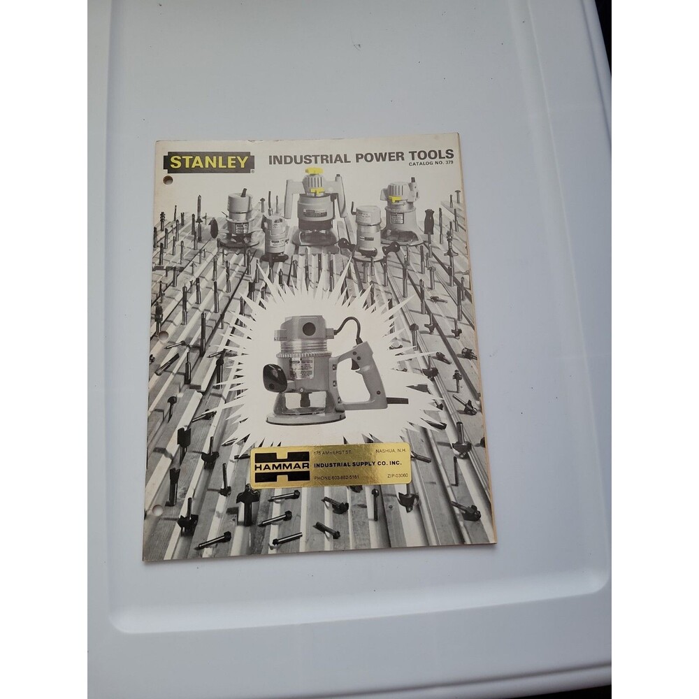 1979 Stanley Industrial Power Tools Catalog No 379 48p
